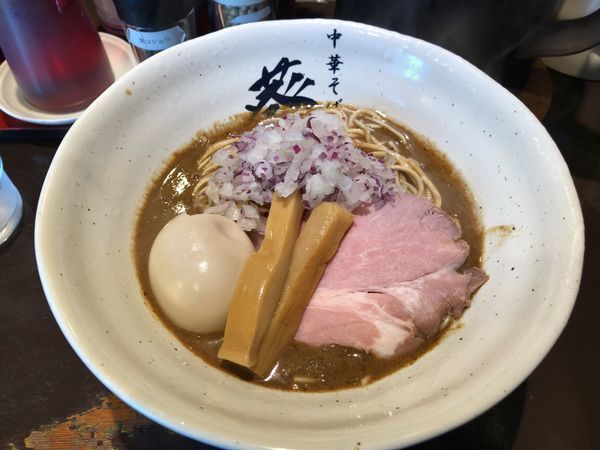 「濃厚煮干しらーめんハードver」@濃厚煮干らーめん 川むらの写真