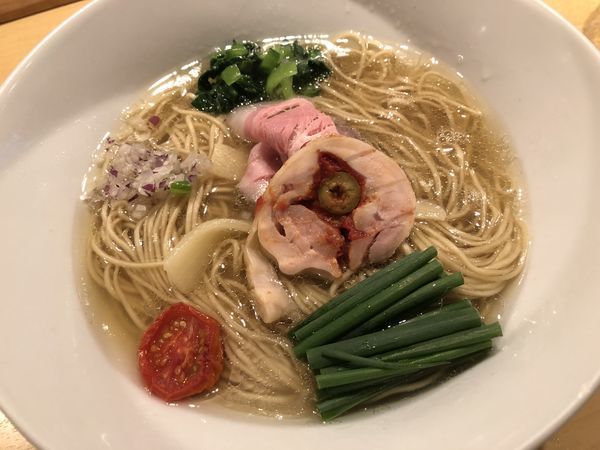 「塩そば」@饗 くろ㐂の写真