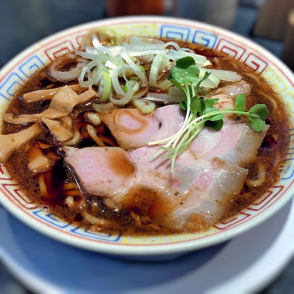 「サバ醤油そば」@サバ6製麺所 西中島南方店の写真