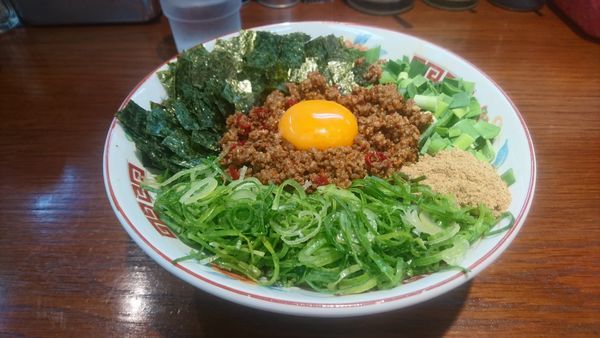 「台湾まぜそば」@ラーメンかなやの写真