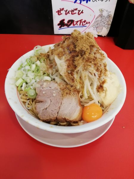 「まぜそば」@鷹の目 獨協大学前本店の写真