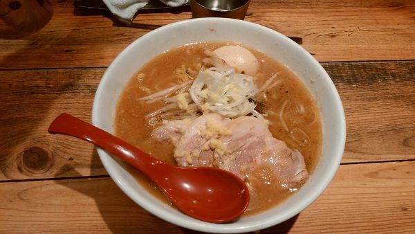 「【水曜限定】特製札幌味噌ラーメン」@麺屋 翔 西新宿本店の写真