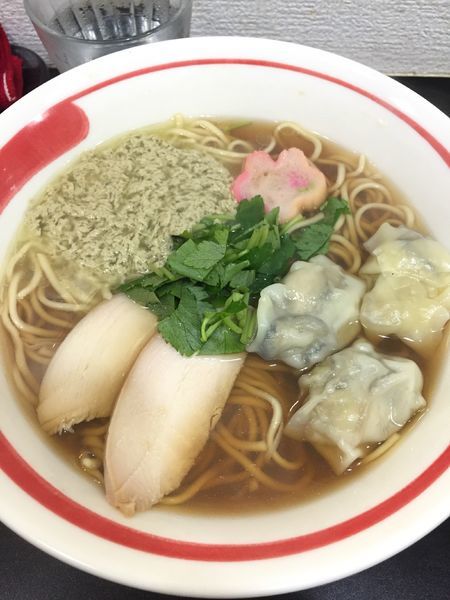 「牡蠣醤油ラーメン【限定】」@自家製麺SHINの写真