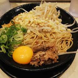 まぜそば（大、アブラ）