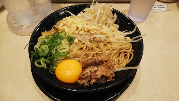 「まぜそば（大、アブラ）」@替玉千里眼 志木店の写真