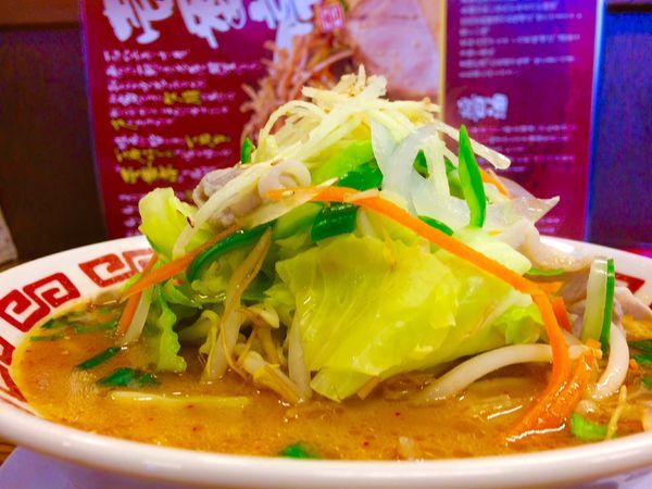 「野菜たっぷりラーメン」@ラーメン屋 壱番亭 羽川店の写真