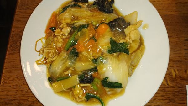 「あんかけやきそば」@龍鳳閣の写真