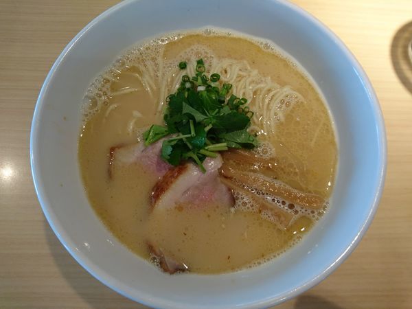 「白湯そば」@支那そば まるこうの写真