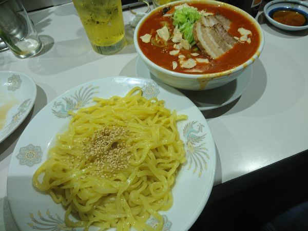 「俺様つけ麺(辛さ10倍)850円＋他いろいろ」@ラーメン太郎の写真