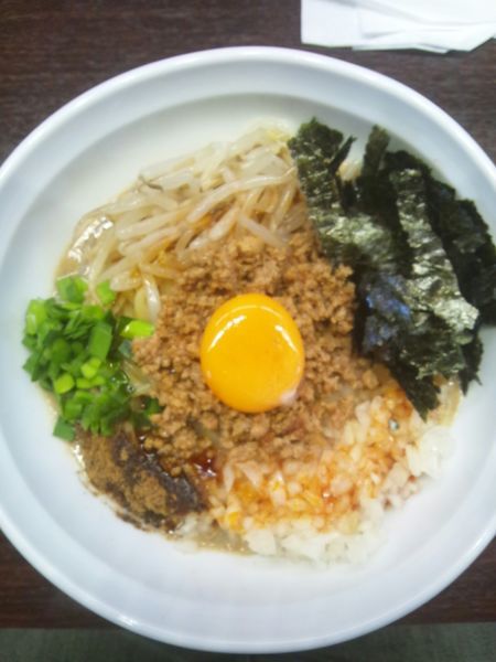 「担々まぜそば」@担々麺 こころ家の写真