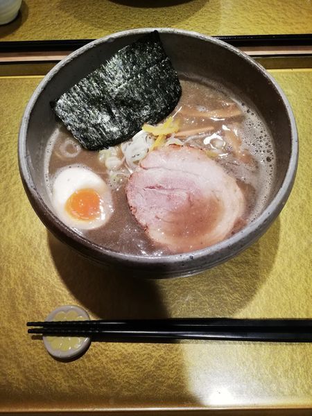 「醤油煮干そば」@麺屋 音の写真