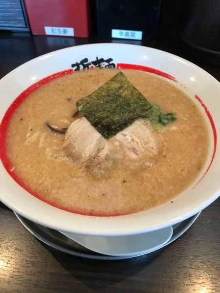 「豚骨味噌らーめん」@哲麺 縁 相馬店の写真