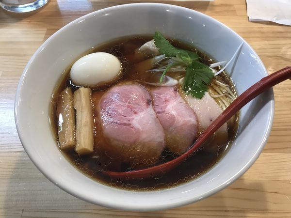 「（松）特級中華そば（醤油）」@自家製麺 くろ松の写真