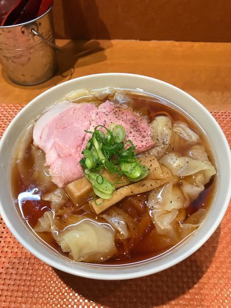 「ワンタン中華そば」@柴崎亭の写真