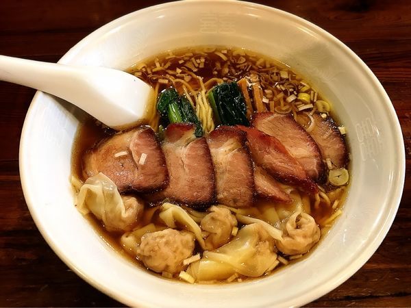 「チャーシューワンタンメン」@らーめん穀雨の写真