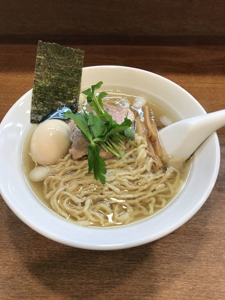 「味玉塩らぁめん」@らぁめん山と樹の写真