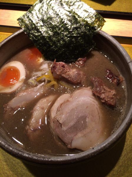 「煮干しそば ＋ チャーシュー」@麺屋 音の写真