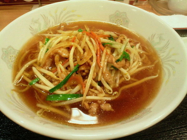 「サンマー麺餃子セット 842円」@横浜大唐の写真