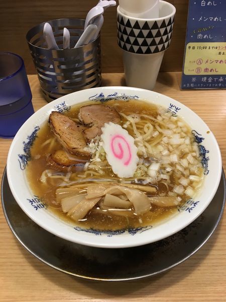 「煮干しそば」@煮干そば 流。の写真