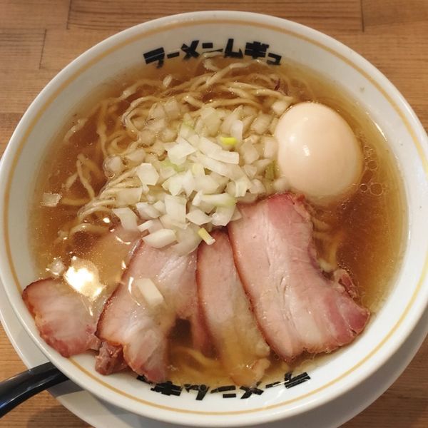 「味玉オニバラ」@ラーメン 麦ゅ vol.2の写真