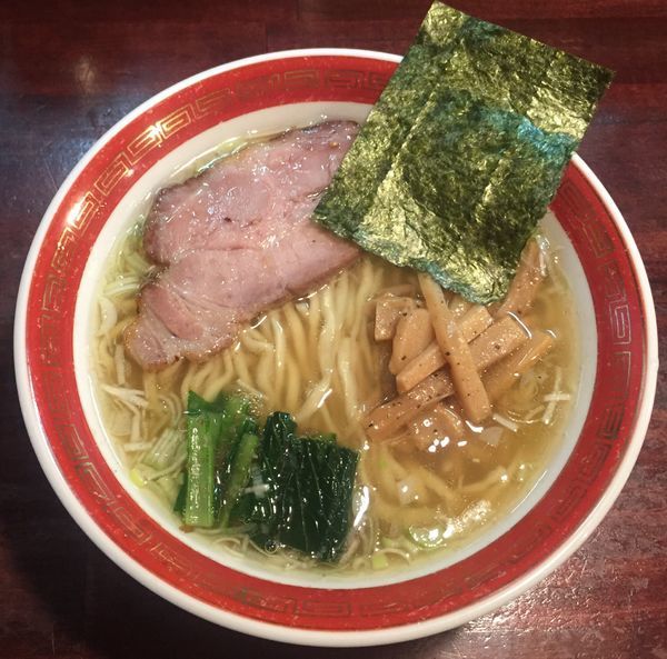 「塩(平打ち)650円他」@麺処 懐やの写真