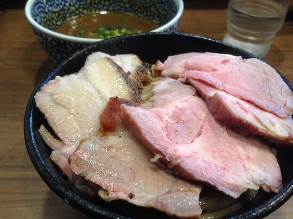 「チャーシュー極濃煮干つけ麺」@煮干しつけ麺 宮元の写真
