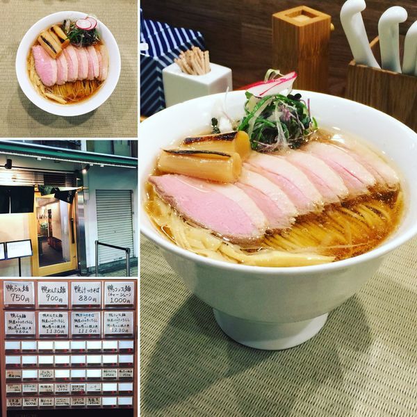 「鴨コンフィ麺」@らーめん 鴨to葱の写真