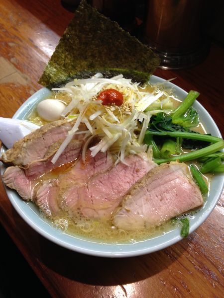 「ネギチャーシューメン(しょう油)」@横浜ラーメン 壱福家の写真