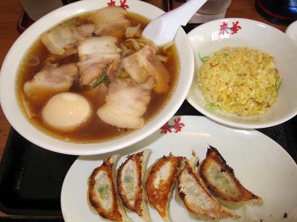 「ごっつぉ～セット　1,436円」@喜多方ラーメン 来夢 喜多方本店の写真