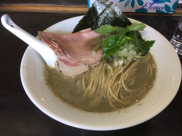 「限定メニュー 濃い煮干しそば」@と多゛食堂の写真