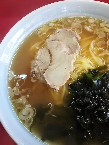 「セット（カレー丼＋ラーメン）￥800のラーメン」@ラーメンショップ さつまっ子の写真
