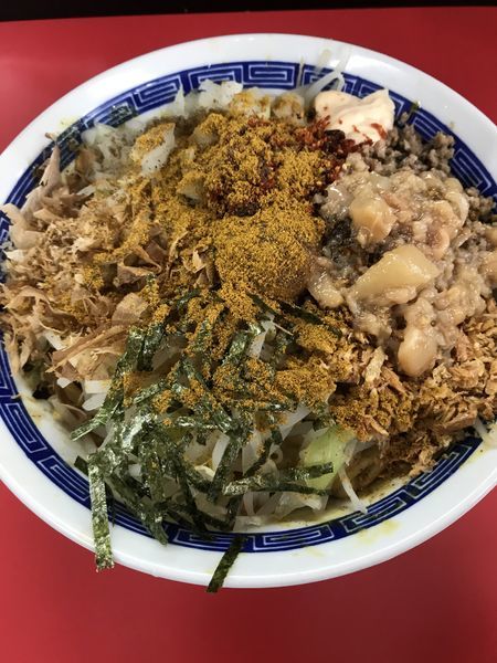 「まぜそば（大）」@イマイ帝国の写真