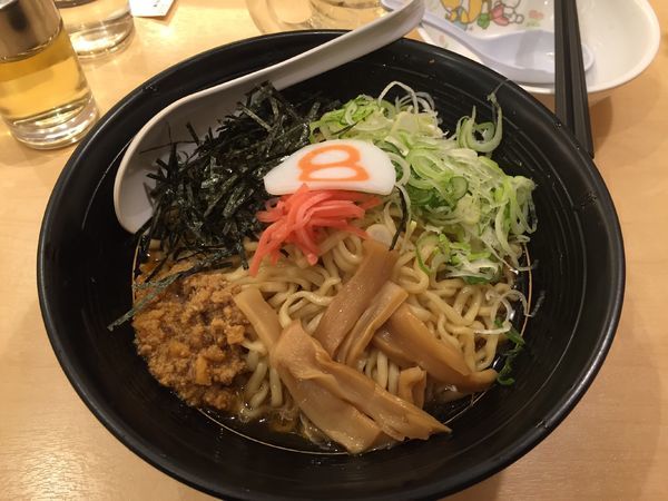 「から麺大盛り」@8番ラーメン 富山駅店の写真