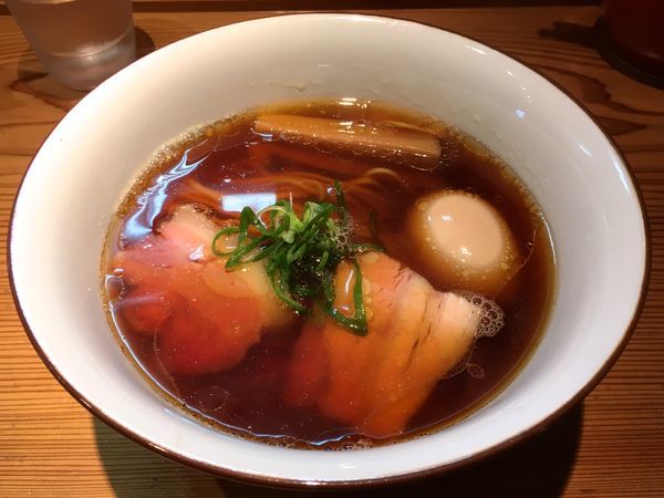 「醤油味玉」@らぁめん鴇の写真