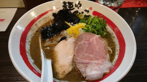 「濃厚牡蠣そば（1,000円）＋和え玉（200円）」@麺や でこの写真