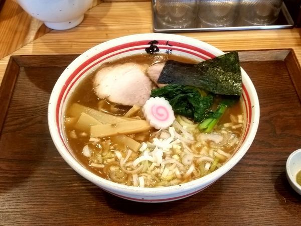 「らーめん(中)」@人形町 兎屋の写真
