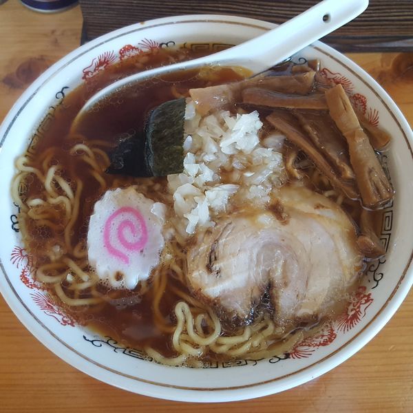 「ラーメン 大盛 ￥650」@らーめん おゆうの写真