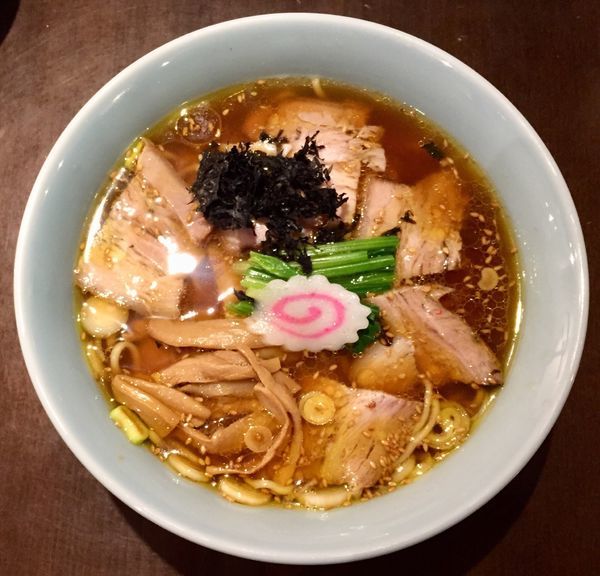 「生姜醤油チャーシュー麺」@新潟長岡らぁめん 安ざわ食堂の写真