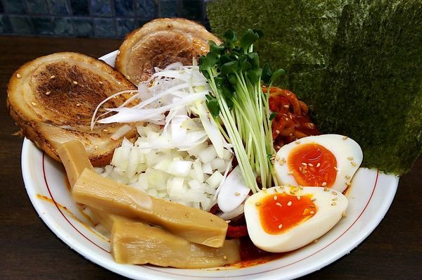 「辛あつ特製(４辛)」@麺屋みつば＋クローバーの写真