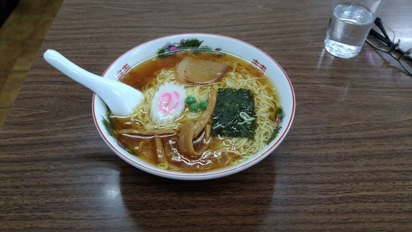 「ラーメン＋半チャーハン」@多万里食堂の写真