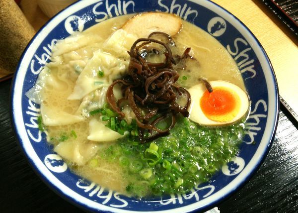 「わんたんめん　972円」@博多らーめん Shin-Shin 福岡物産展の写真