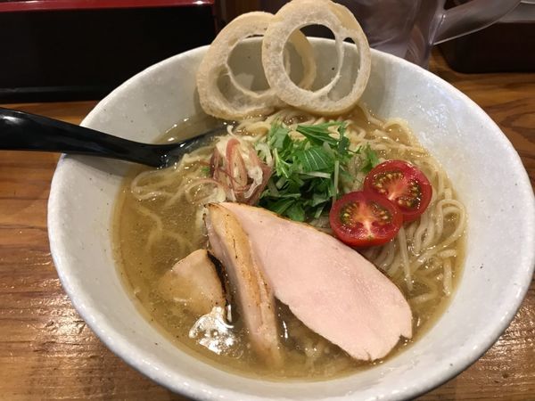 「冷やしにぼしおらーめん」@らーめん専門 和海の写真