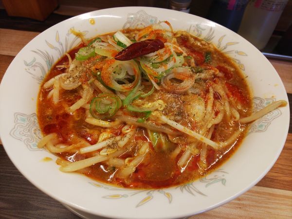 「野菜マーラーメン」@ラーメン餃子 なか屋の写真