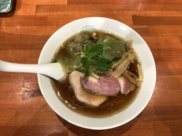 「ワンタン麺」@麺屋 六感堂 Rock'anDoの写真