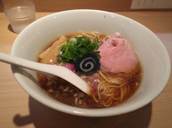 「のどぐろそば」@らぁ麺 はやし田 新宿本店の写真