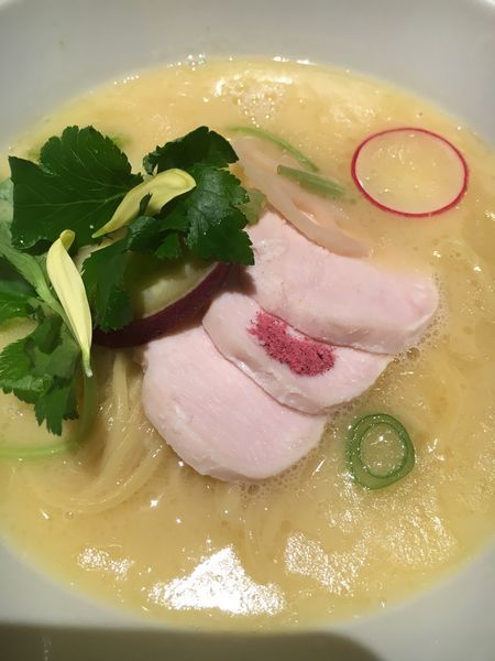 「鶏白湯SOBA¥950」@銀座 篝 ルクア大阪店の写真