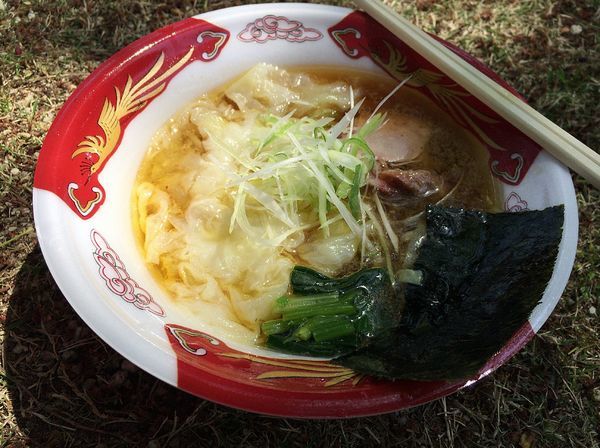 「手打焔 地鶏の王様醤油らーめん」@中華蕎麦とみ田 冨田治PRESENTS 最強ラーメン祭2018 in 小山の写真