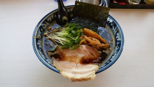 「黒醤油ラーメン」@あぢとみ食堂の写真