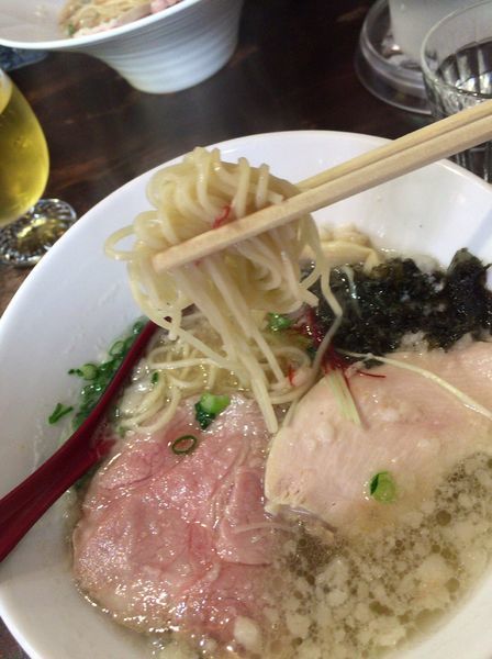 「鶏清湯 背脂塩」@麺庵 小島流の写真
