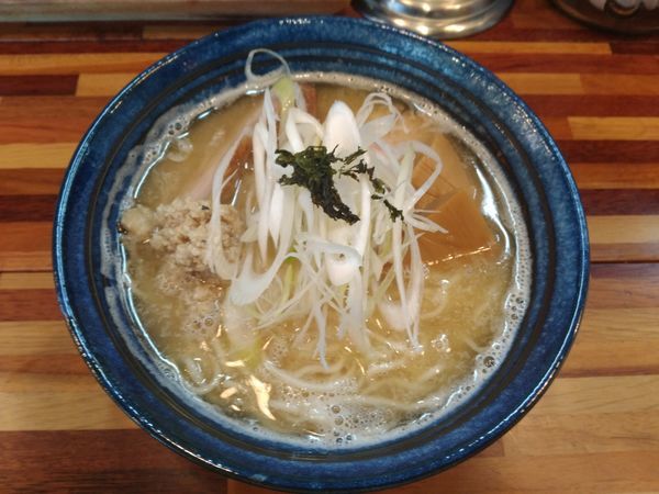 「らーめん銀だら搾り 780円」@鮮魚らーめん 五ノ神水産の写真